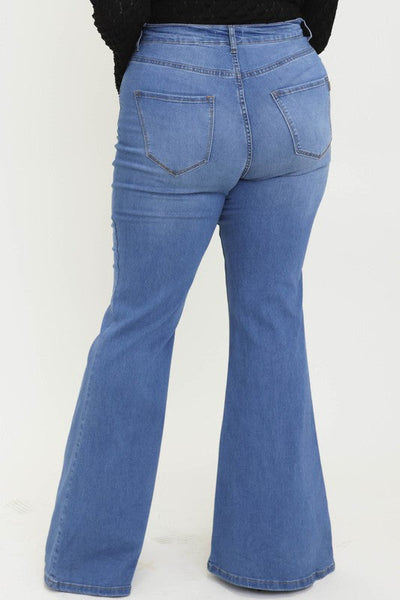 yoyo-reign-plus-size-clothing-Full-Length-Flare-Denim-Jeans
