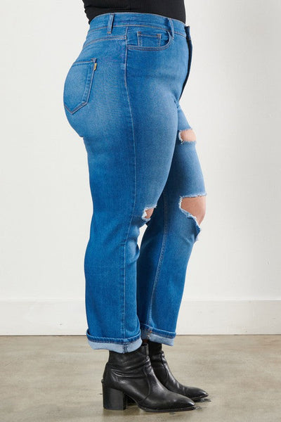 yoyo-reign-plus-size-clothing-Relaxed-Straight-Leg-Cutout-Jeans